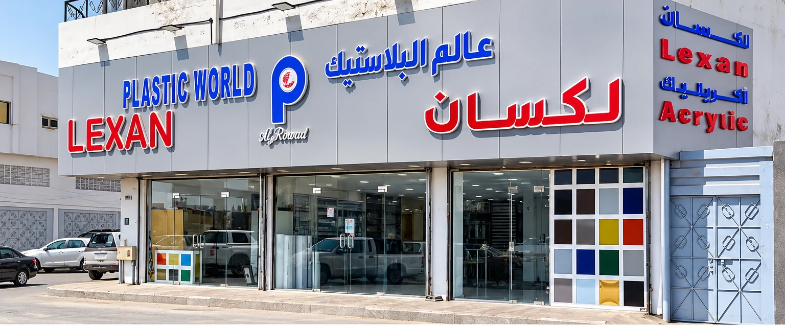 واجهة معرض عالم البلاستيك المحسّنة